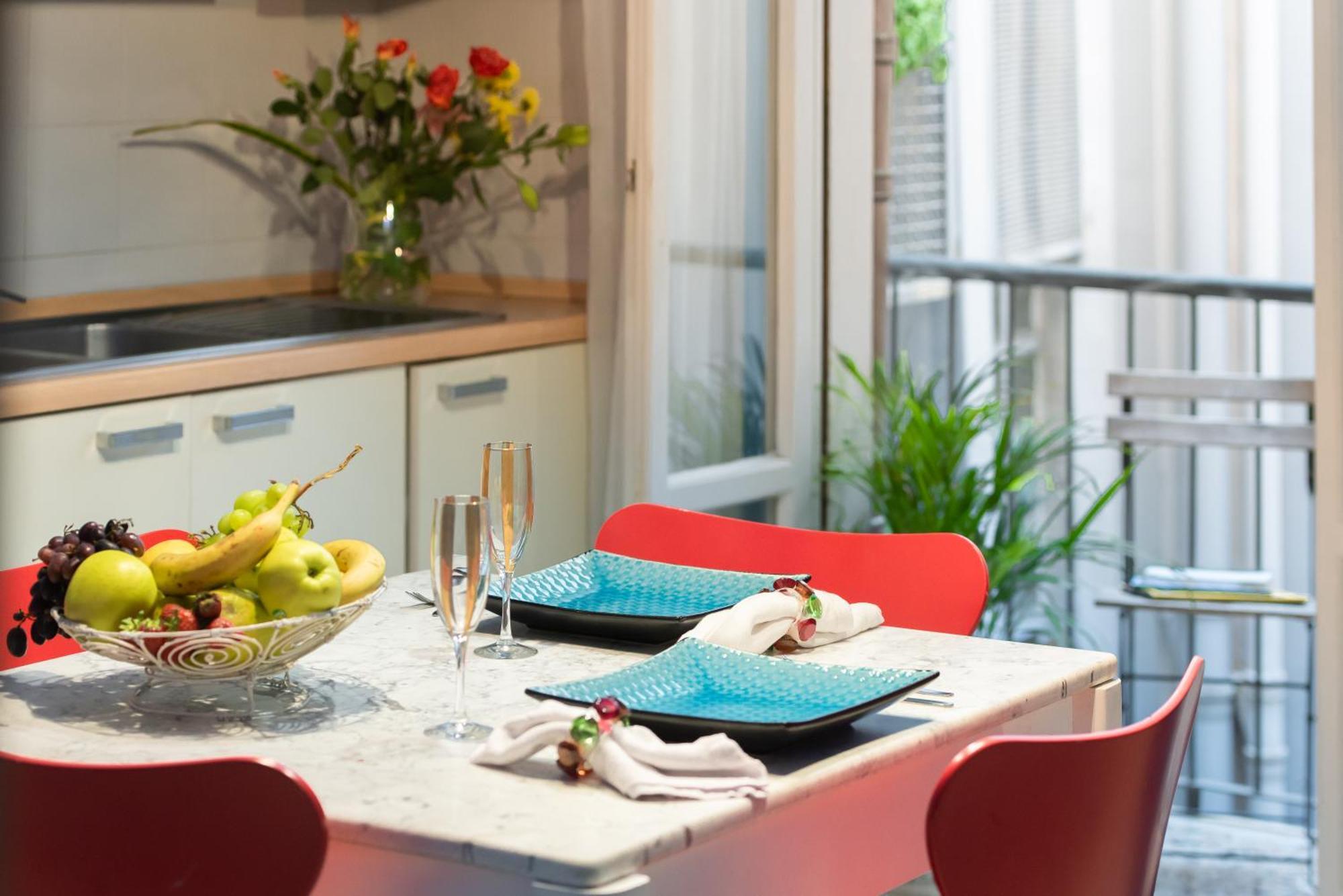 Bibi Boutique Arezzo Living Suite Rosafragola & Verdeconiglio Exteriör bild