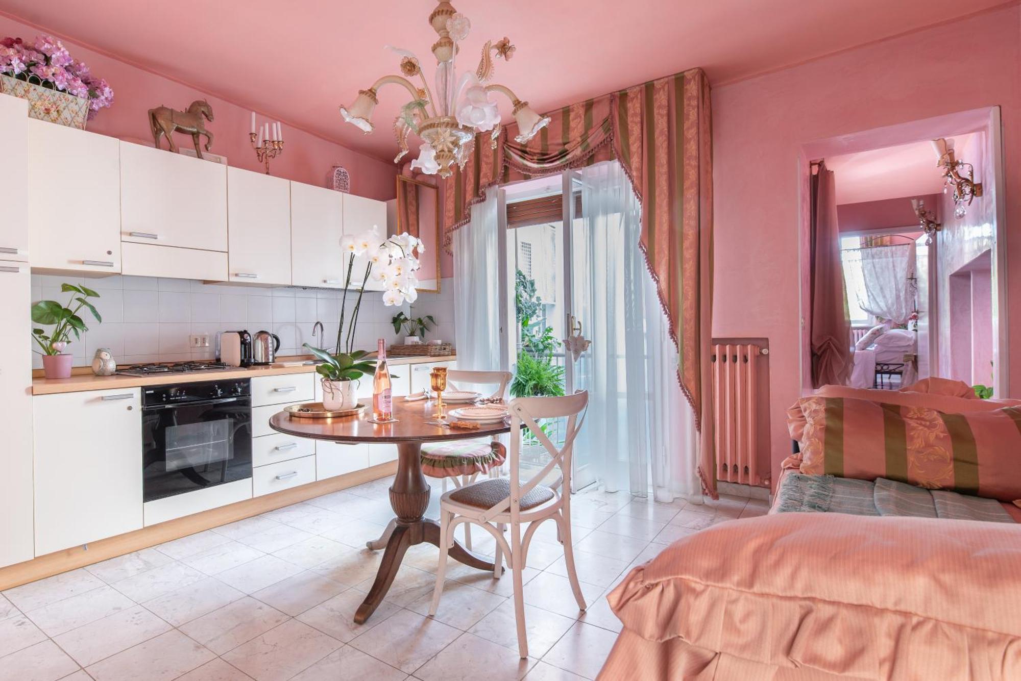 Bibi Boutique Arezzo Living Suite Rosafragola & Verdeconiglio Exteriör bild